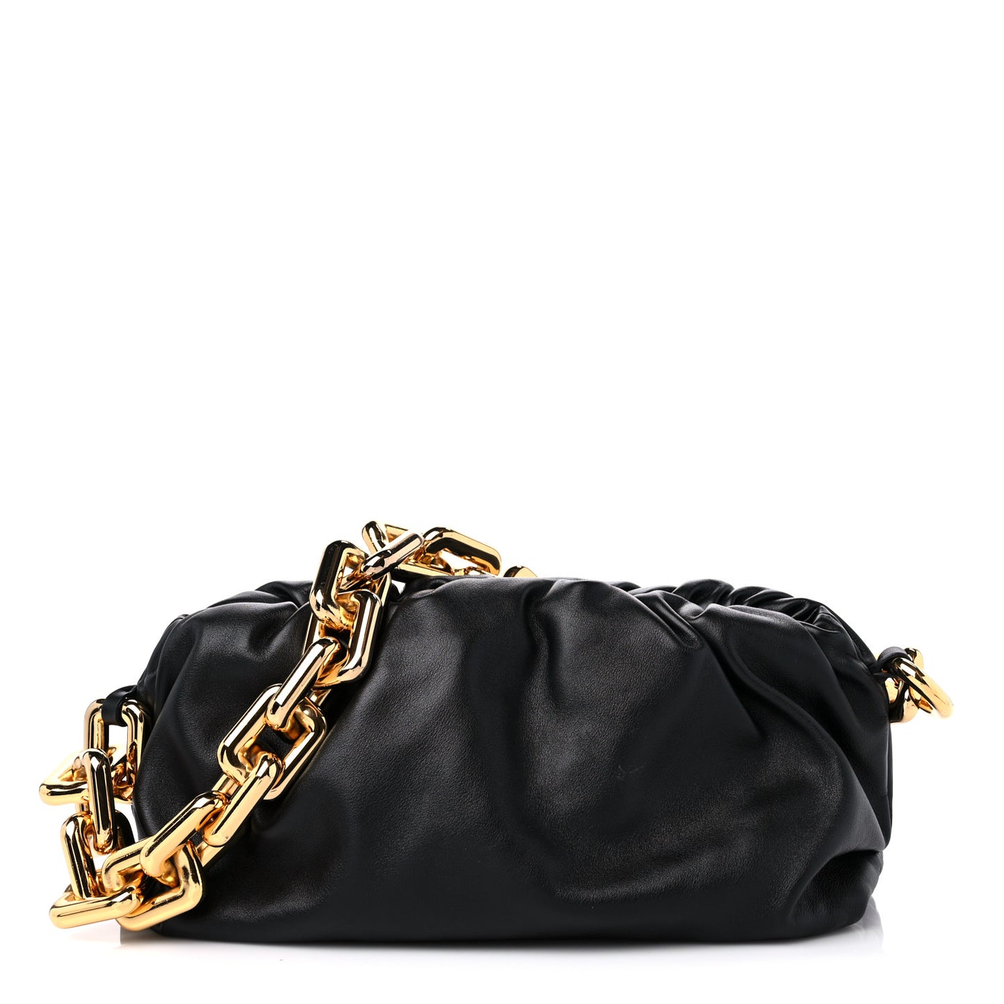 Calfskin The Pouch Chain Black