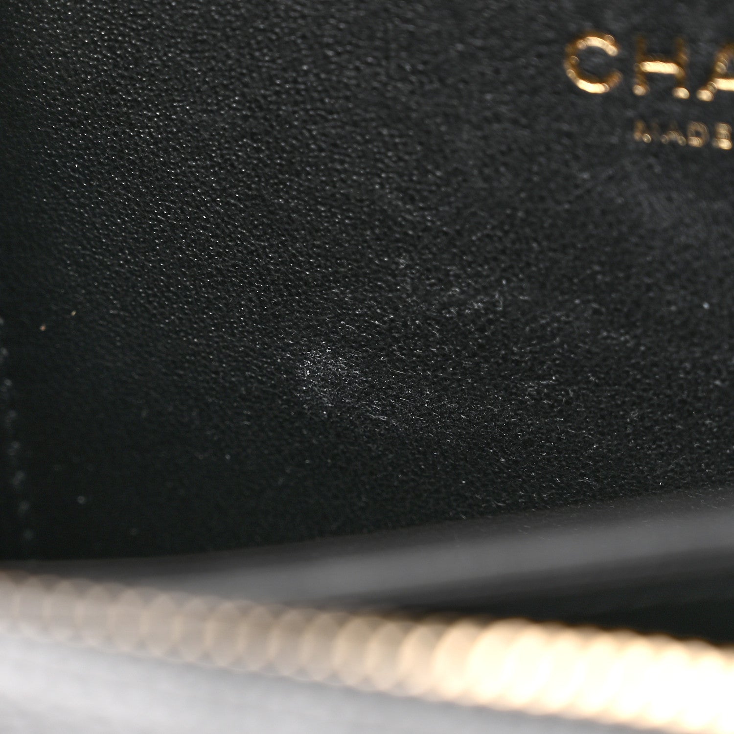 Chanel Caviar Quilted Small CC Filigree Vanity Case Black 10 of 11