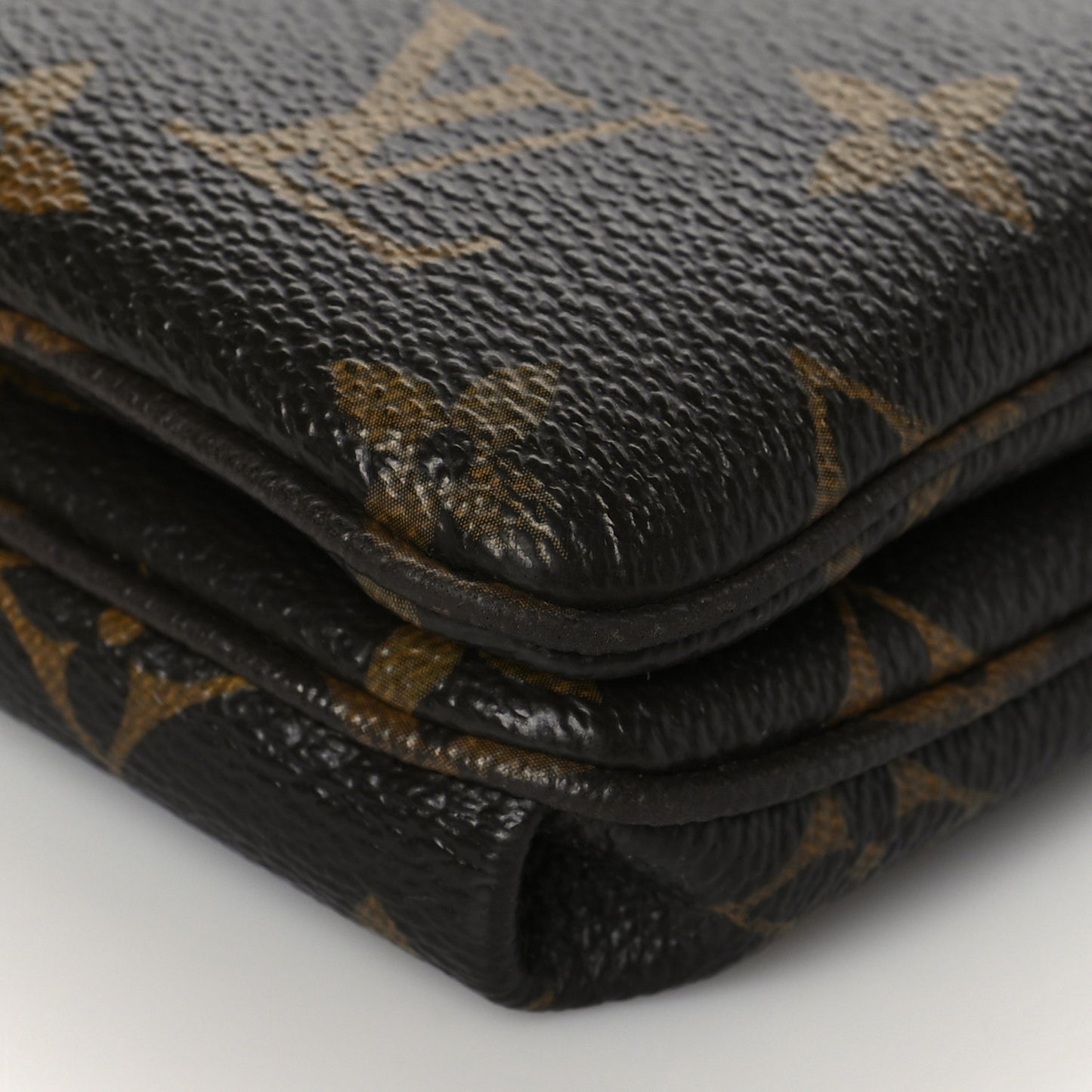 Monogram Twice Pochette Black
