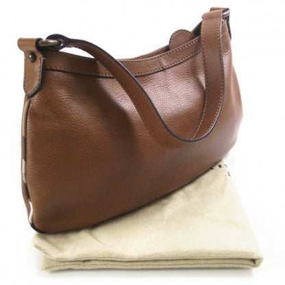 Burberry Leather Nova Trim Shoulder Bag 3 of 9