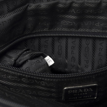 Prada Tessuto Nylon Sport Semitracolla Shoulder Bag Black 10 of 12