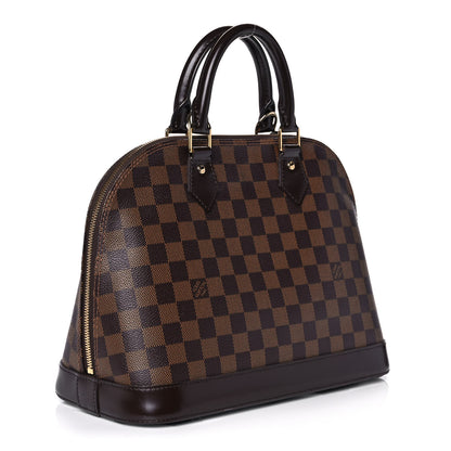 Louis Vuitton Damier Ebene Alma PM 3 of 12