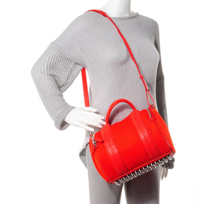 Alexander Wang Mesh Rockie Cola w Rhodium Hardware 2 of 8
