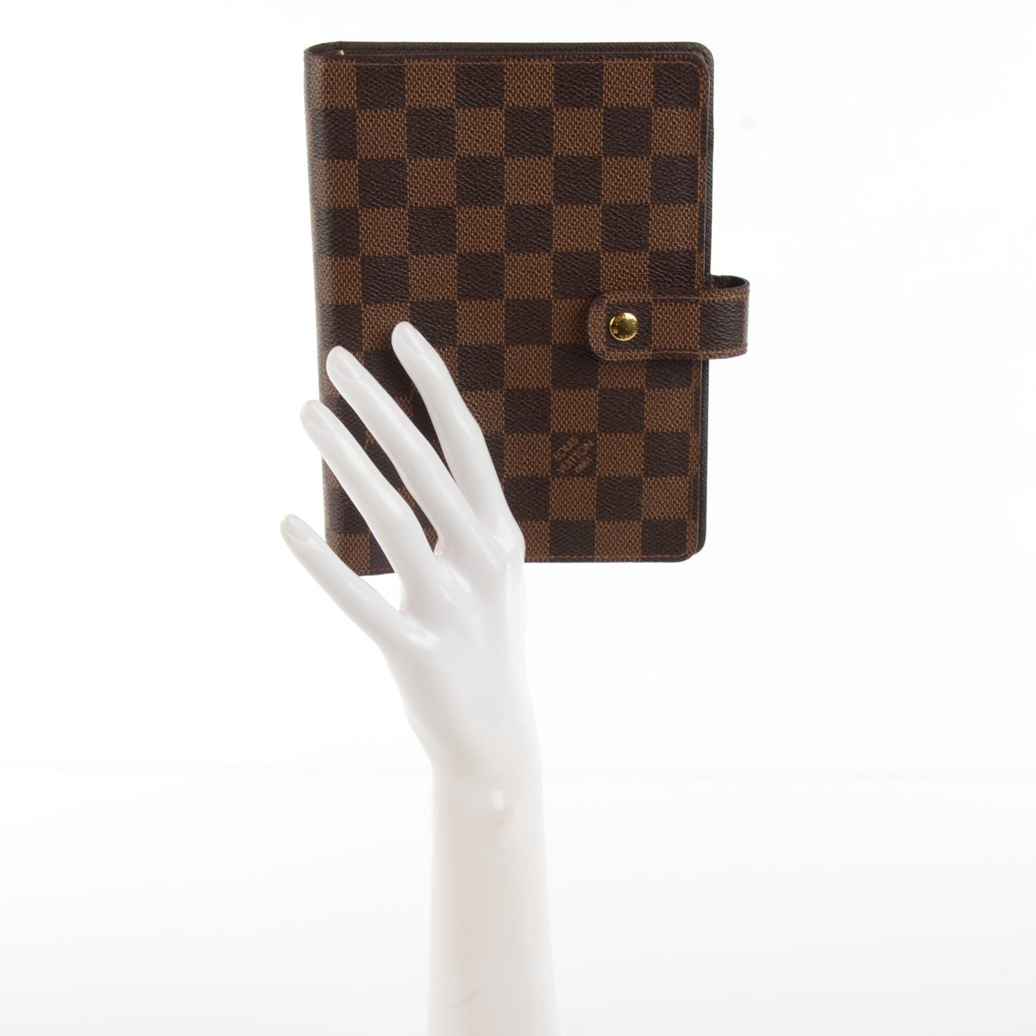 Louis Vuitton Damier Ebene Medium Ring Agenda Cover 2 of 7