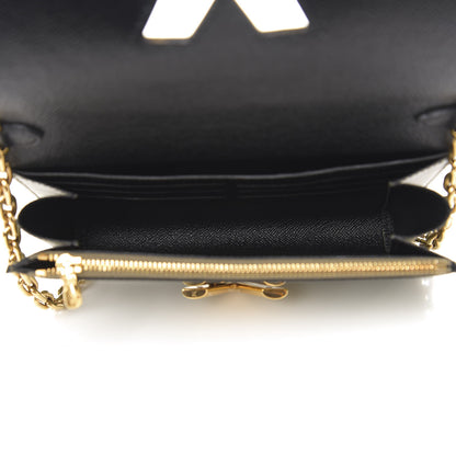Louis Vuitton Monogram Epi Kabuki Twist Chain Wallet 5 of 9