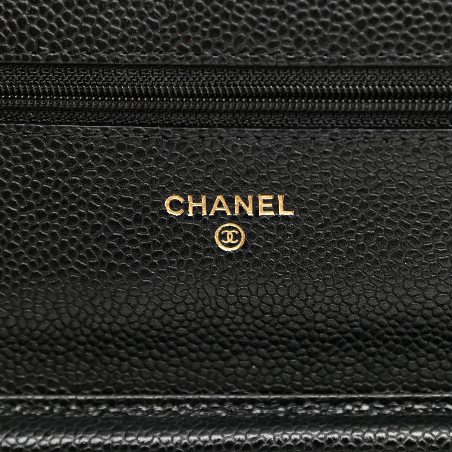 Chanel Caviar Quilted Wallet On Chain WOC Black 6 of 11