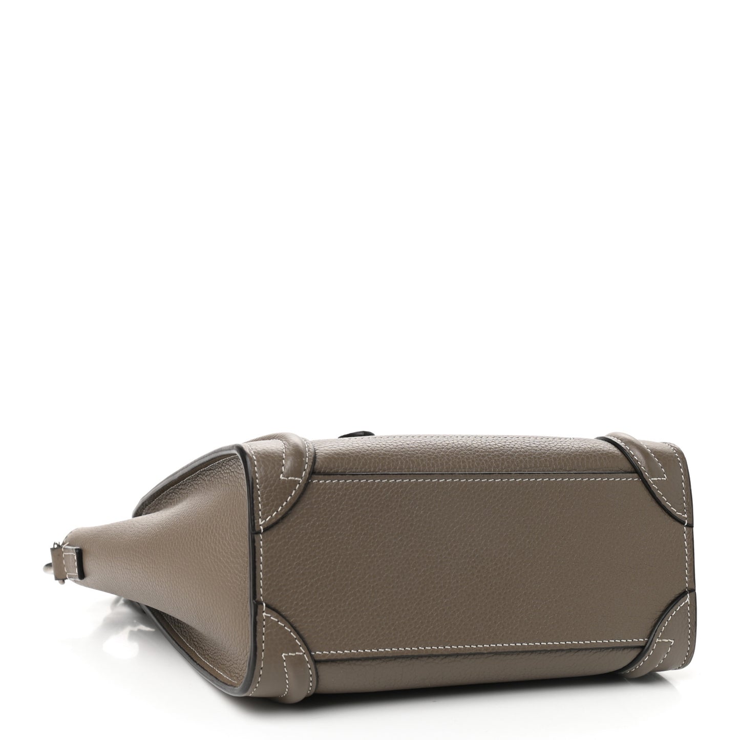 Drummed Calfskin Nano Luggage Souris