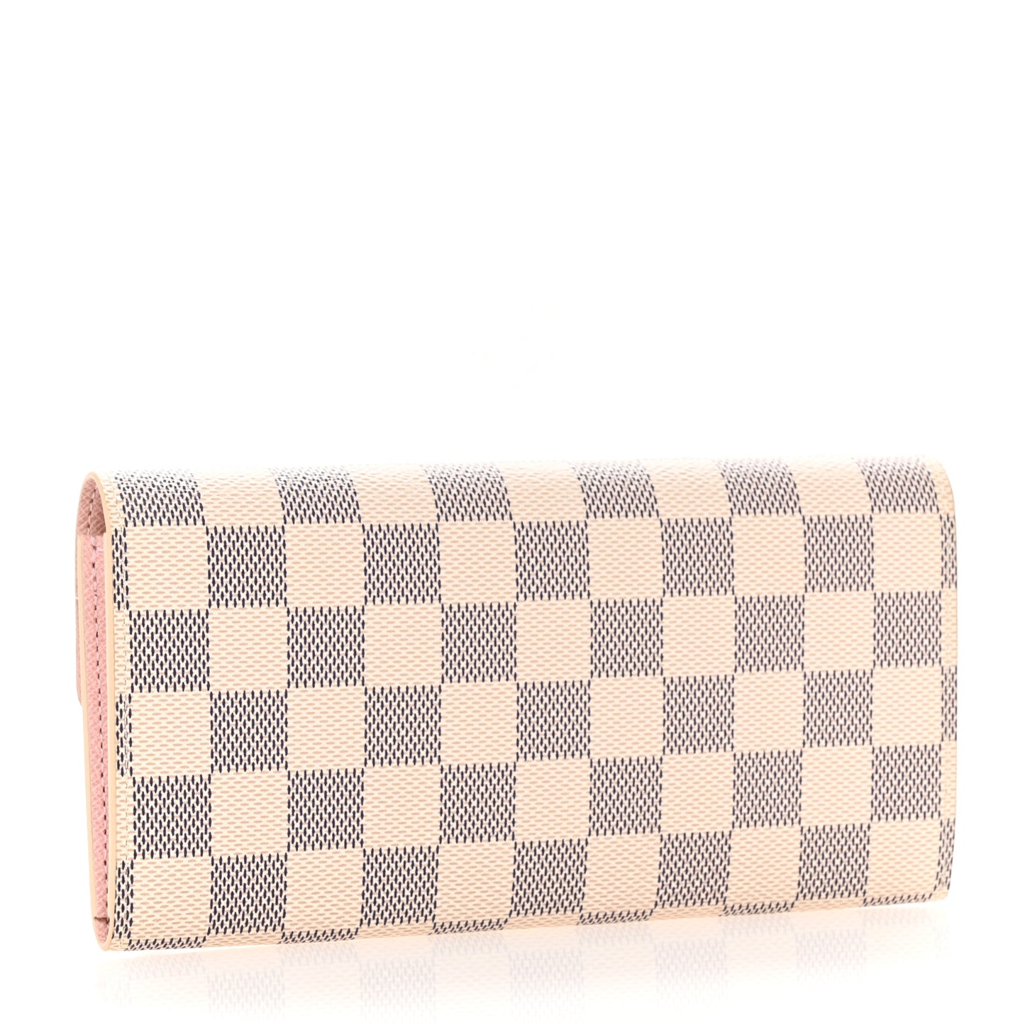 Damier Azur Emilie Wallet Rose Ballerine