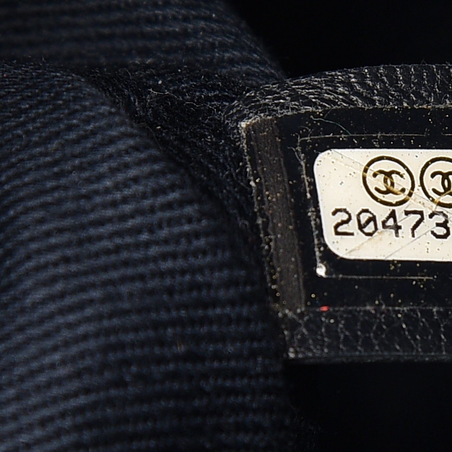 Chanel Denim Large Shopping Tote Black 9 of 16