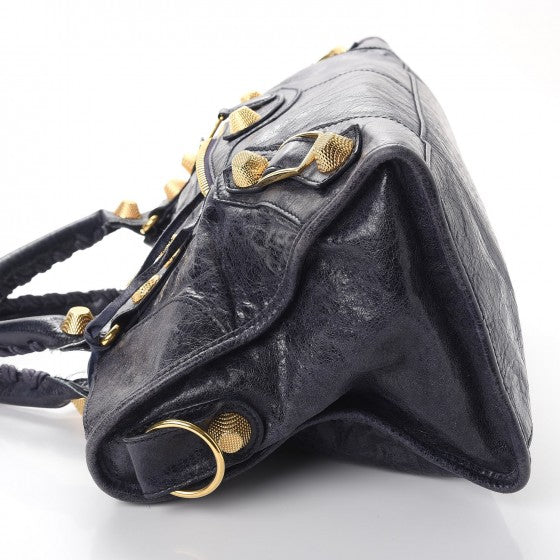 Agneau Giant 21 Gold Hardware Part Time Navy