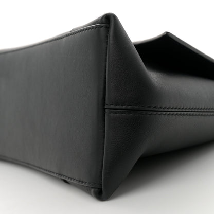 Balenciaga Semi Shiny Smooth Calfskin Small Downtown Shoulder Bag Black 9 of 12