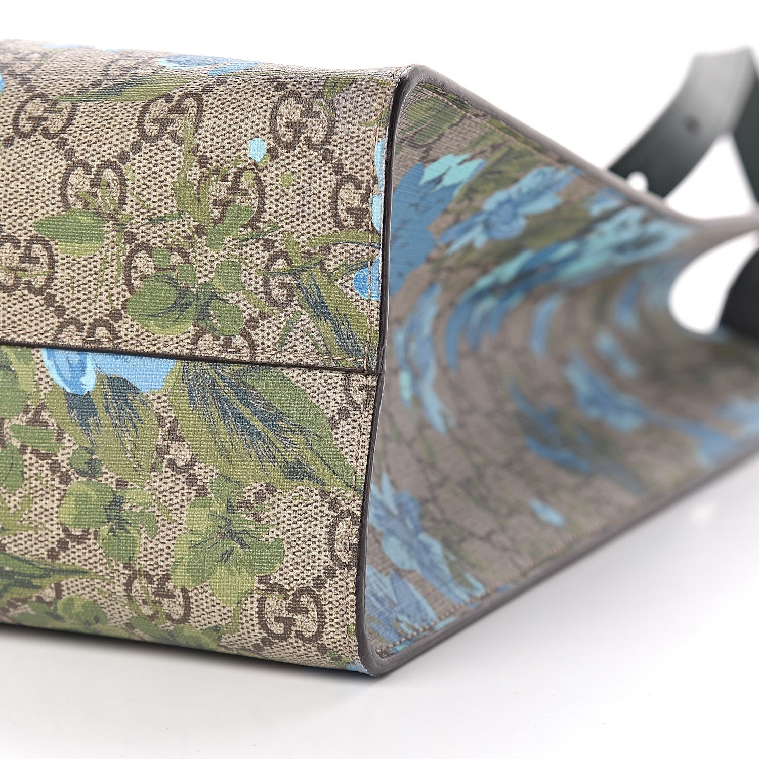 Gucci GG Supreme Monogram Blooms Print XL Tote 9 of 11