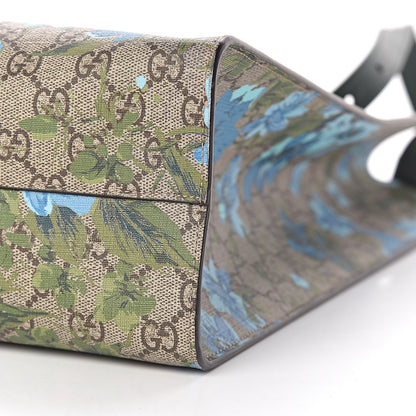 Gucci GG Supreme Monogram Blooms Print XL Tote 9 of 11