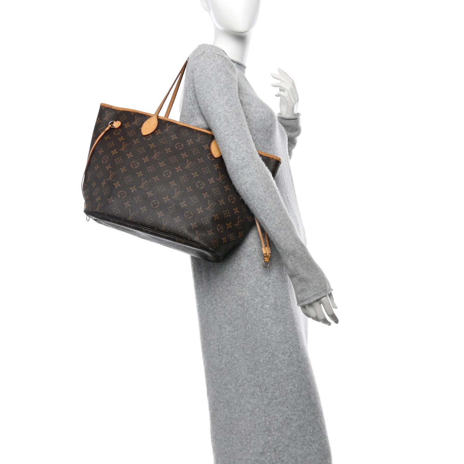 Louis Vuitton Monogram Neverfull MM 2 of 14