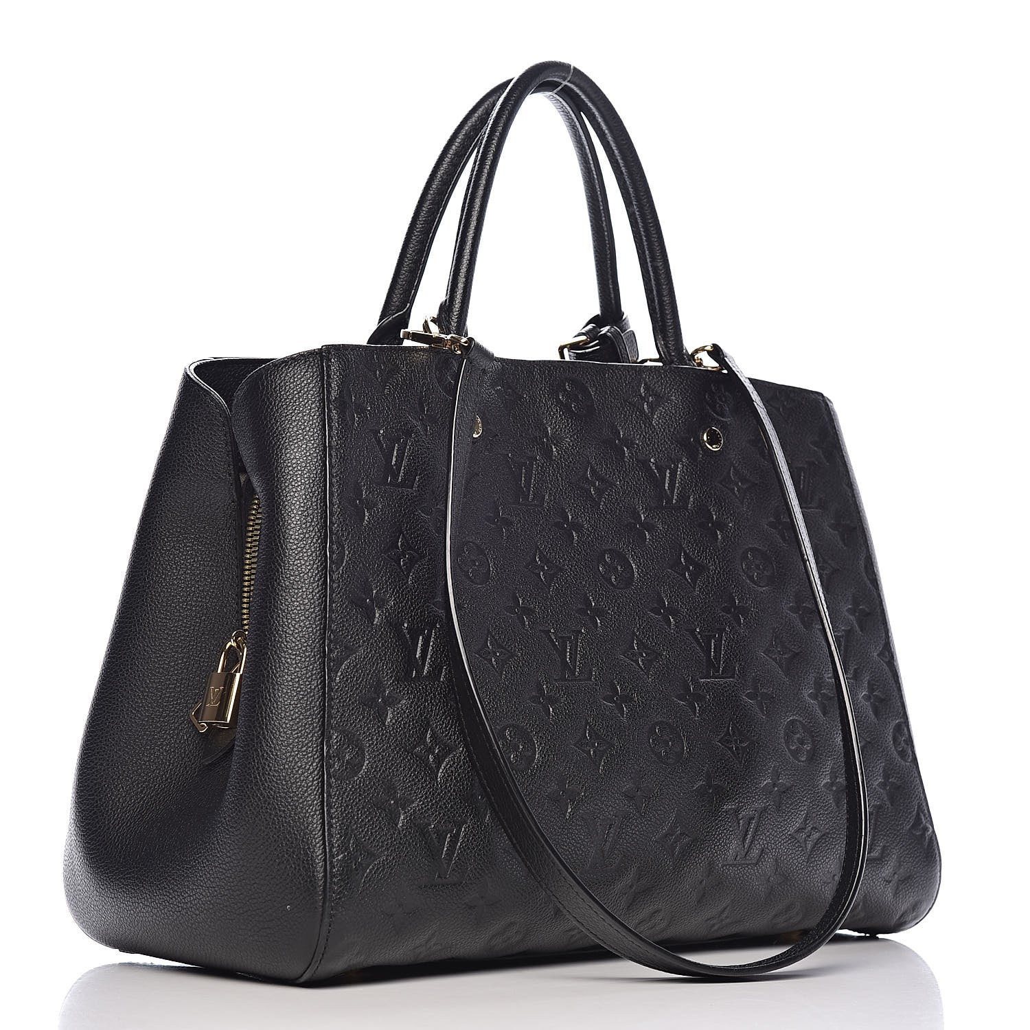 Louis Vuitton Empreinte Montaigne GM Black 3 of 11
