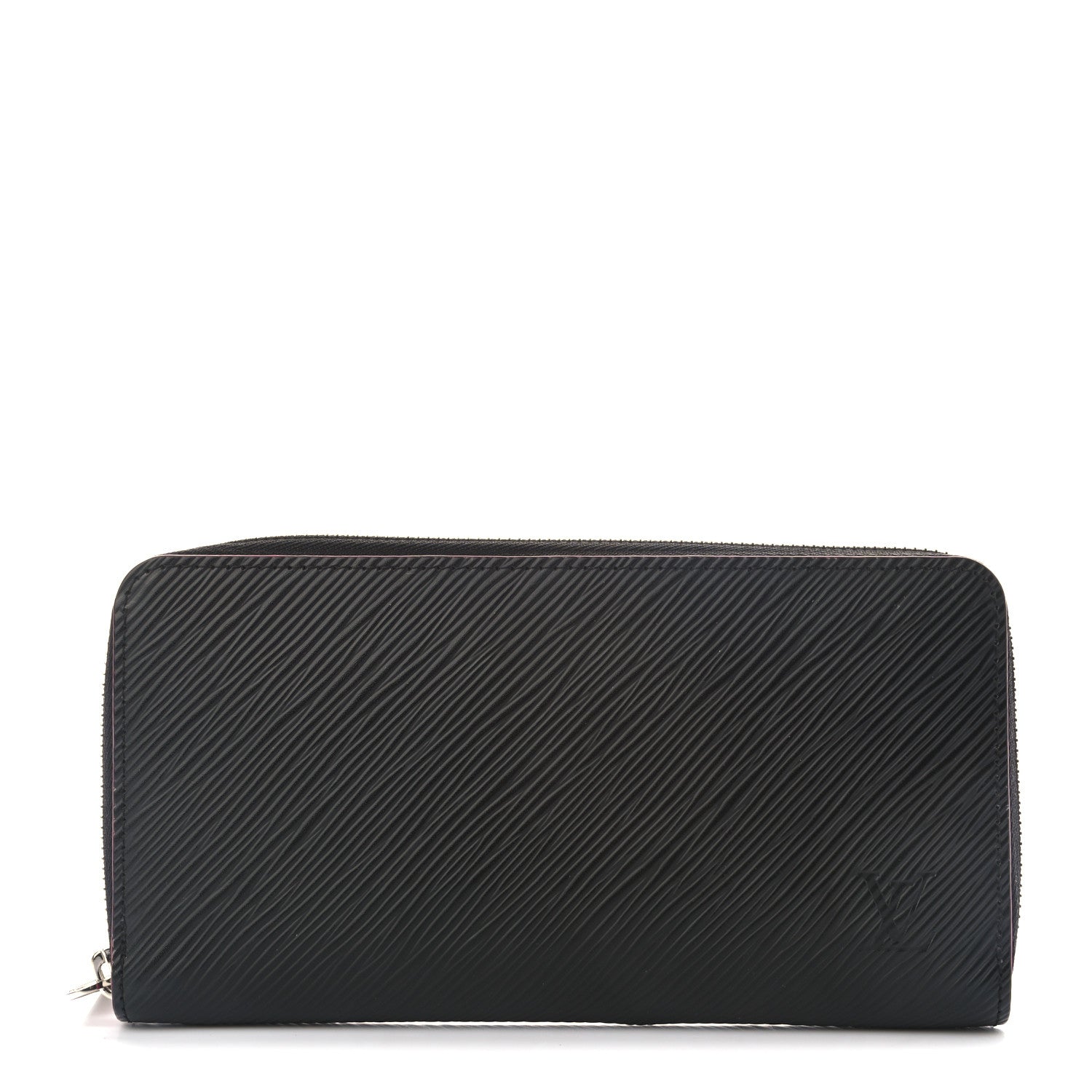 Louis Vuitton Epi Zippy Wallet Black Hot Pink 1 of 6
