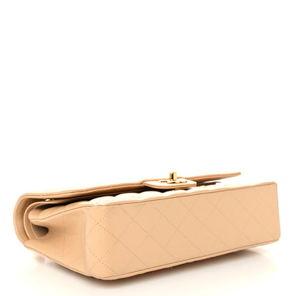 Chanel Caviar Quilted Medium Double Flap Beige 4 of 10