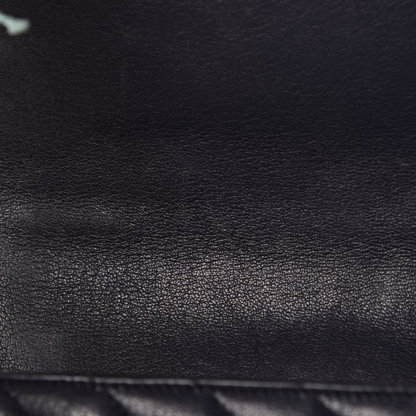 Sheepskin Matelasse Chevron Monogram Large College Satchel Navy Blue