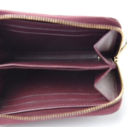 Louis Vuitton Vernis Zippy Coin Purse Wallet Rouge Fauviste 5 of 11