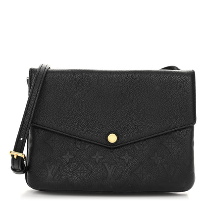 Louis Vuitton LOUIS VUITTON Empreinte Twice Black 1 of 10