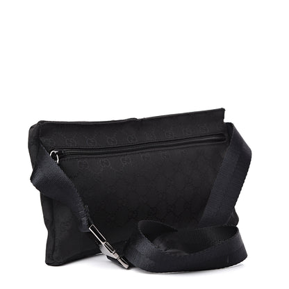 Gucci GG Monogram Double Pocket Belt Bag Black 2 of 11