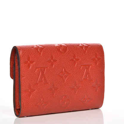 Louis Vuitton Empreinte Compact Curieuse Wallet Cherry 3 of 8