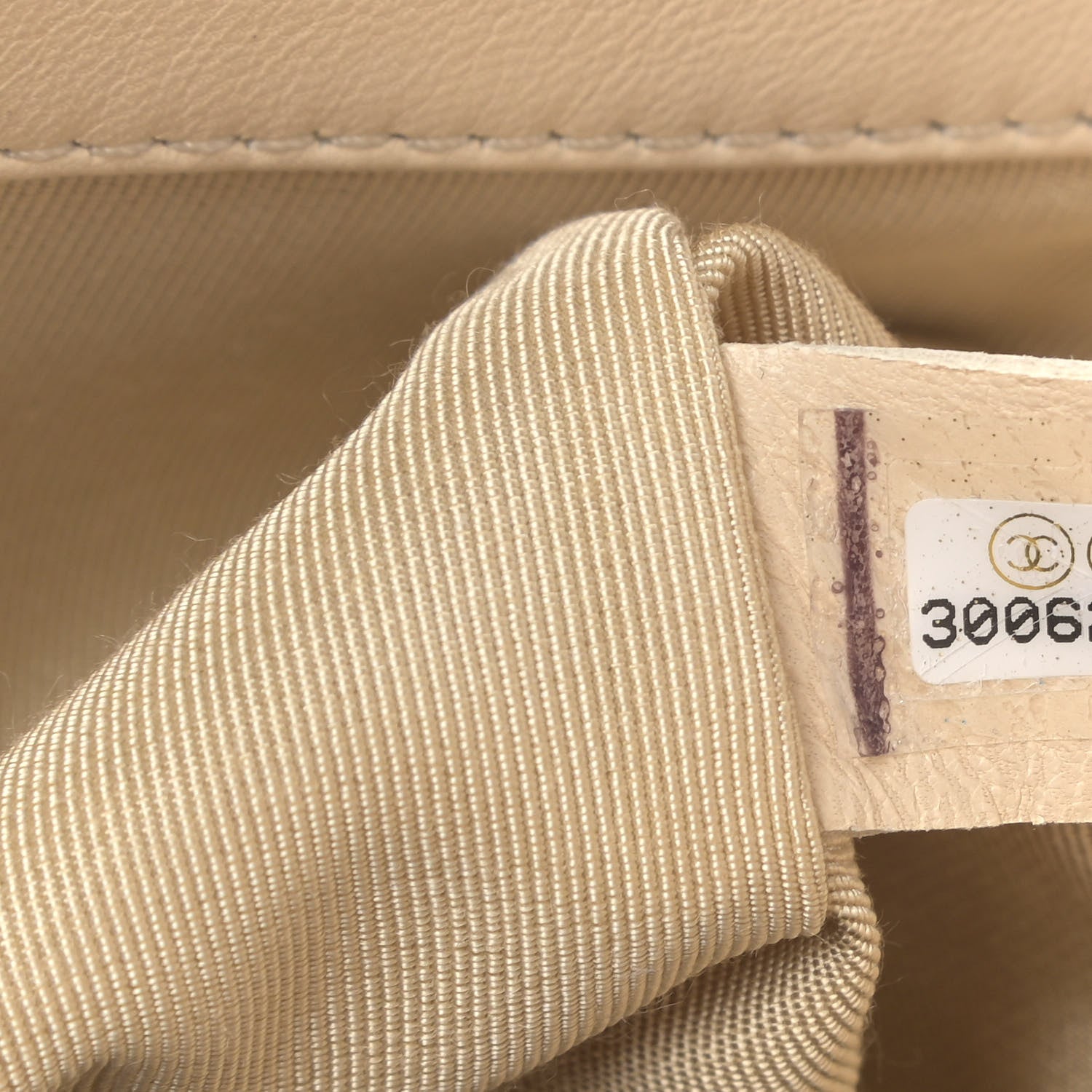 Chanel Goatskin Quilted Medium Chanel 19 Flap Beige 6 of 9