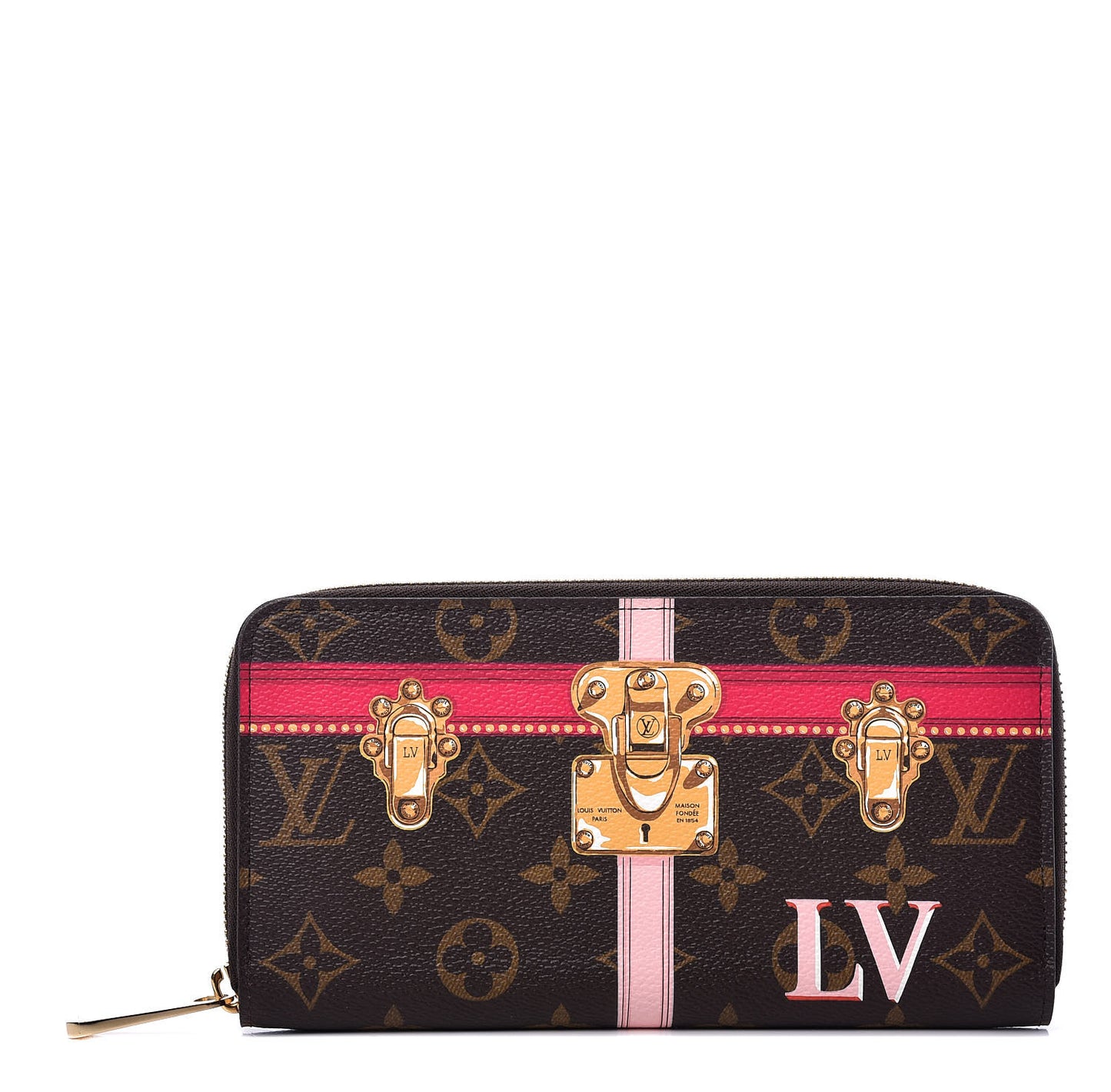 Monogram Summer Trunks Zippy Wallet