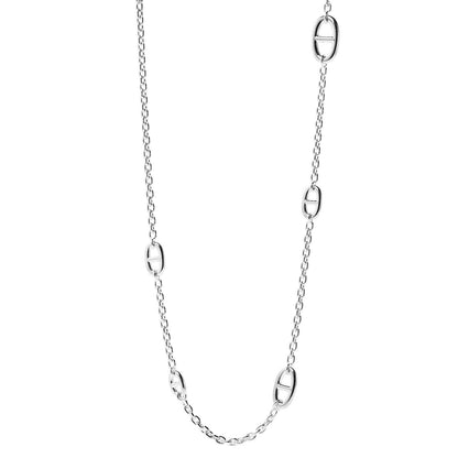 Hermes Sterling Silver Farandole Necklace 120 1 of 5