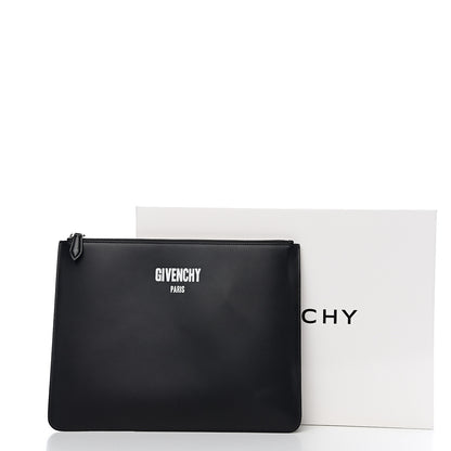 Givenchy Calfskin Logo Pouch Black 7 of 7