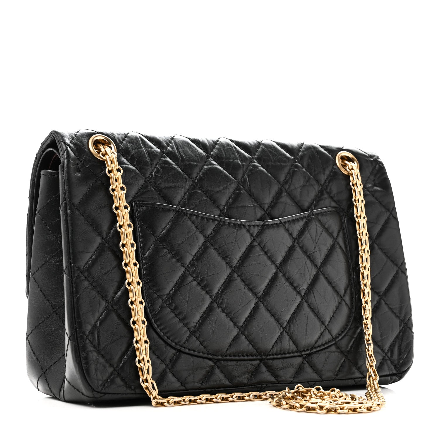 Chanel Aged Calfskin Quilted 2.55 Reissue 226 Flap Black 3 of 10