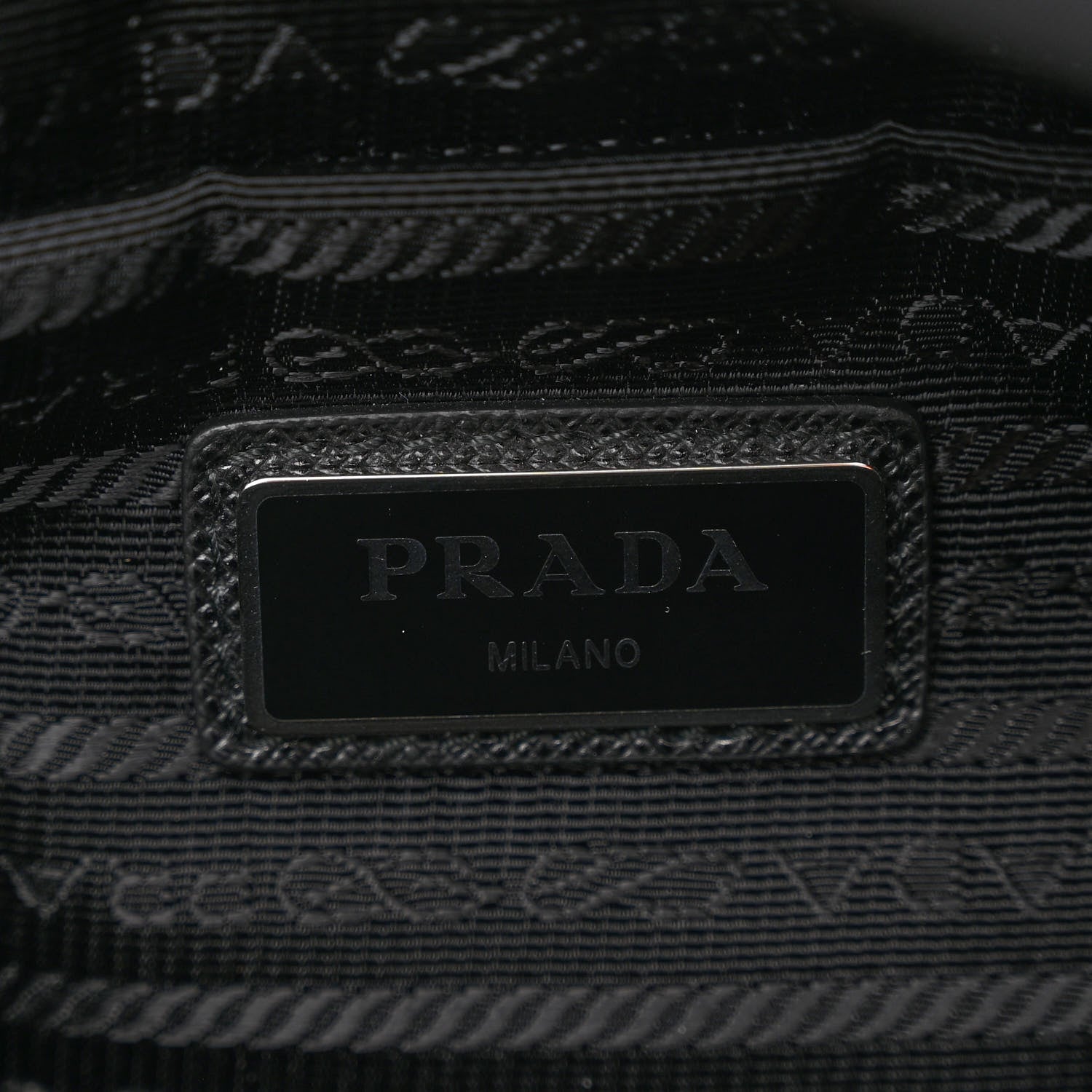 Prada Re-Nylon Saffiano Belt Bag Black 6 of 9