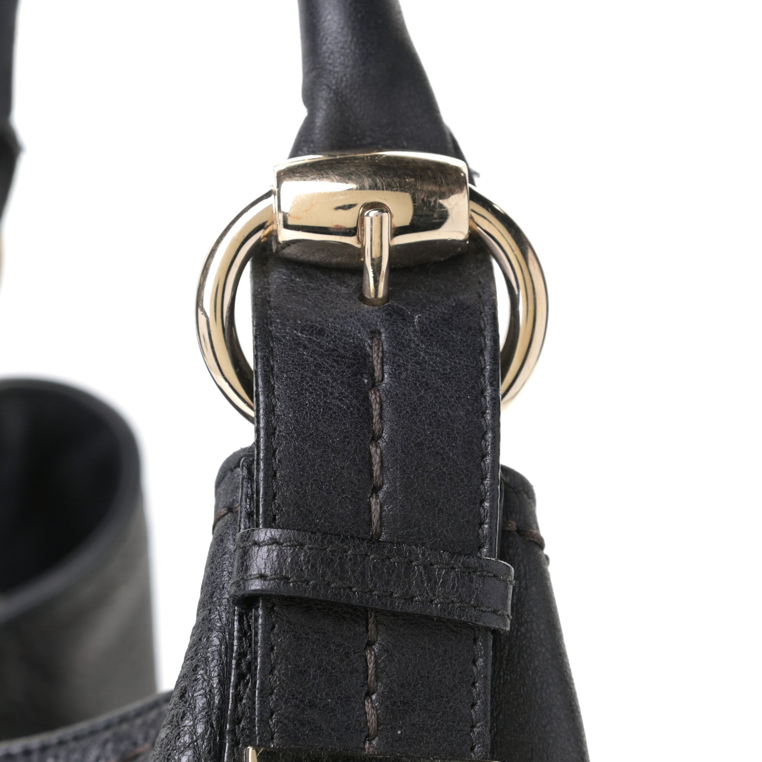 Gucci Calfskin Guccissima Trim Large Signoria Dark Brown 7 of 12
