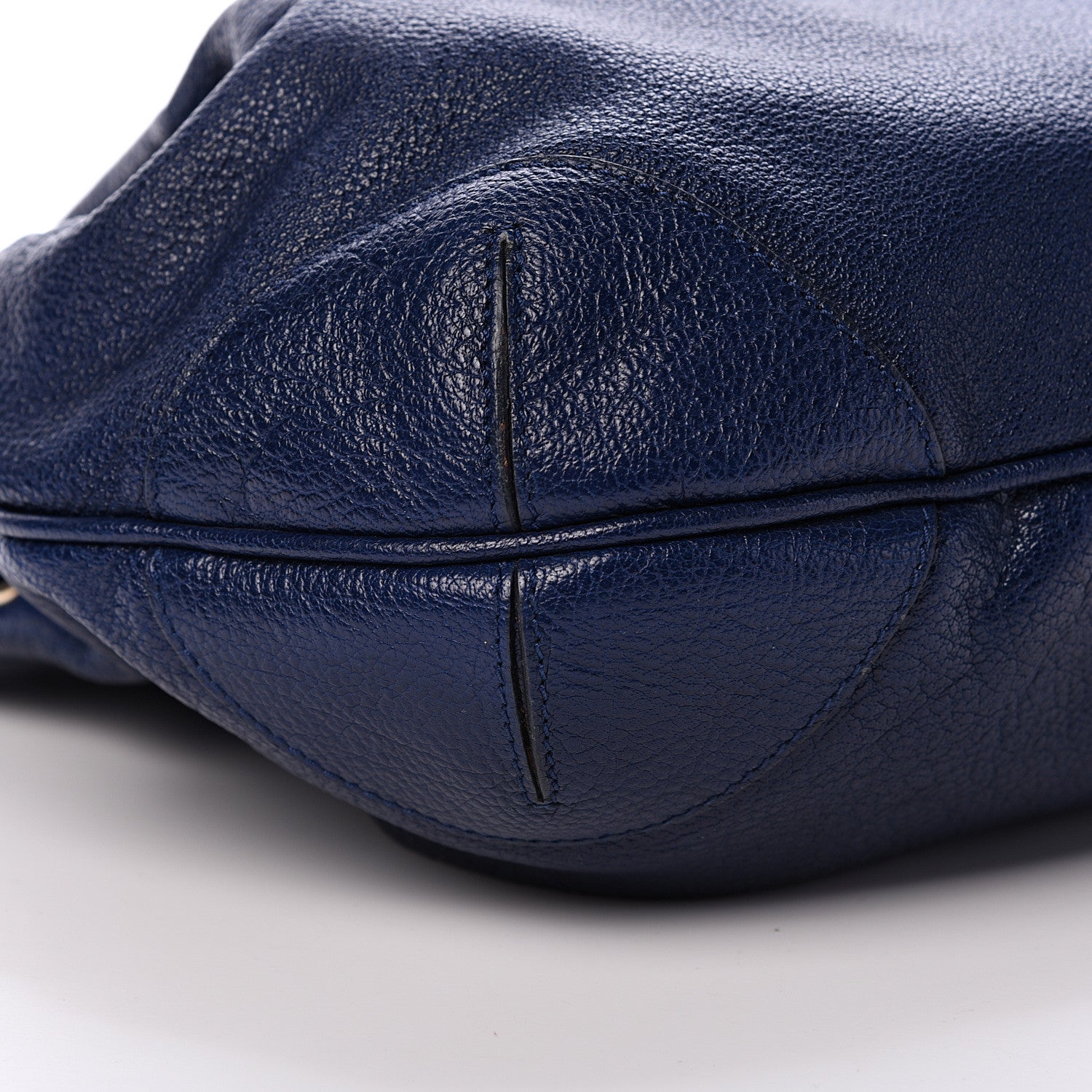 Burberry Grainy Calfskin Wilenmore Hobo Blue 9 of 12