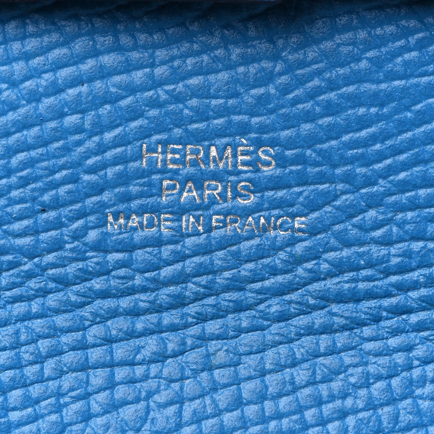 Hermes Epsom Bastia Coin Purse Bleu Izmir 6 of 8