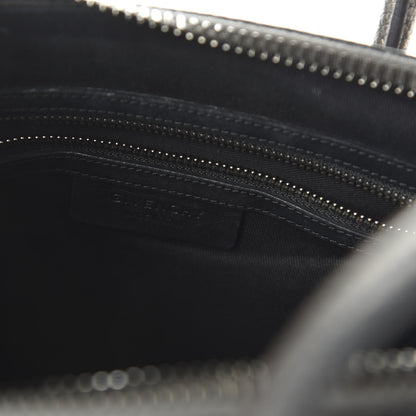 Givenchy Metallic Sugar Goatskin Medium Antigona Gunmetal 9 of 11