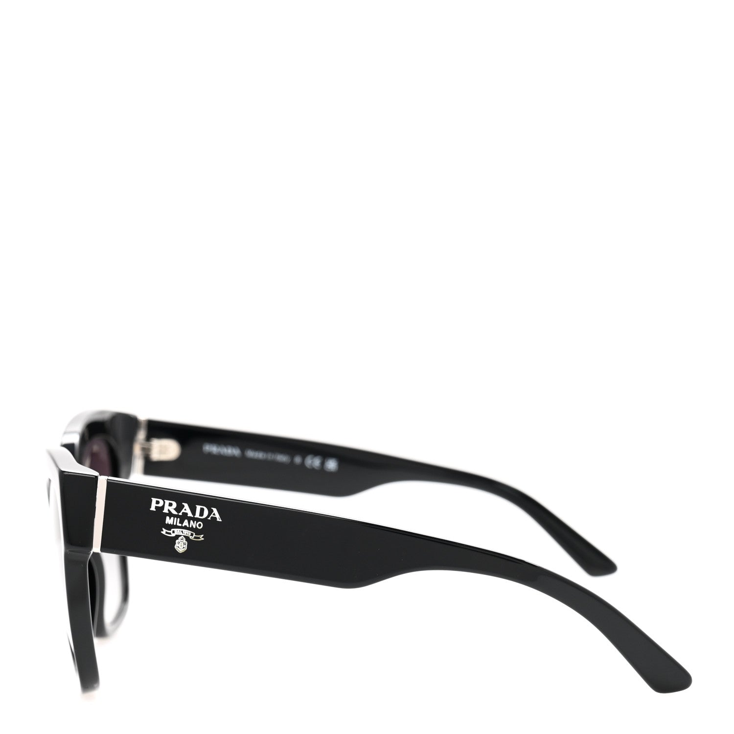 Prada Acetate Sunglasses SPR 17Z Black 3 of 8