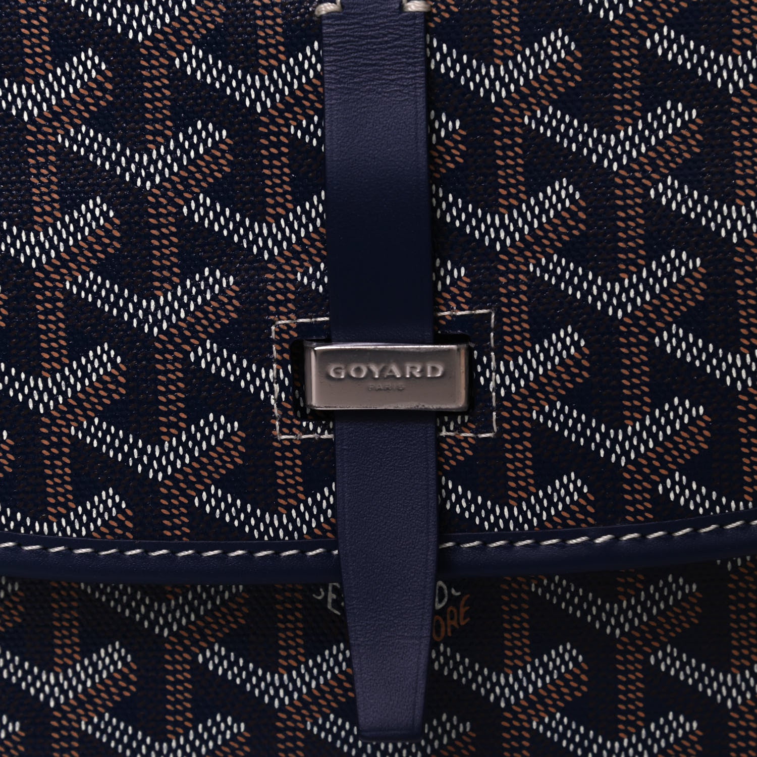 Goyard Goyardine Belvedere II PM Messenger Bag Navy 12 of 12