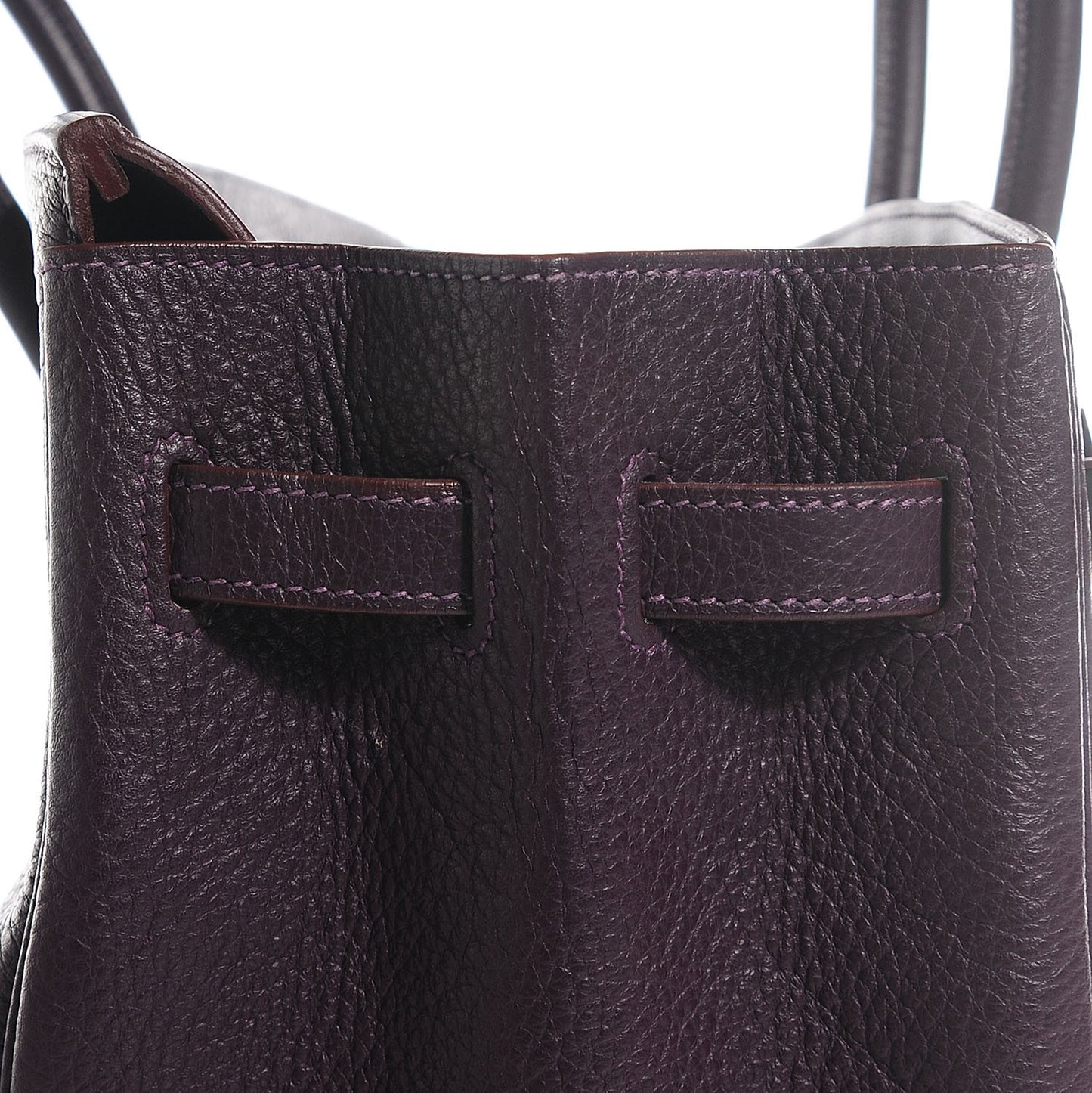 Taurillon Clemence Birkin 35 Raisin