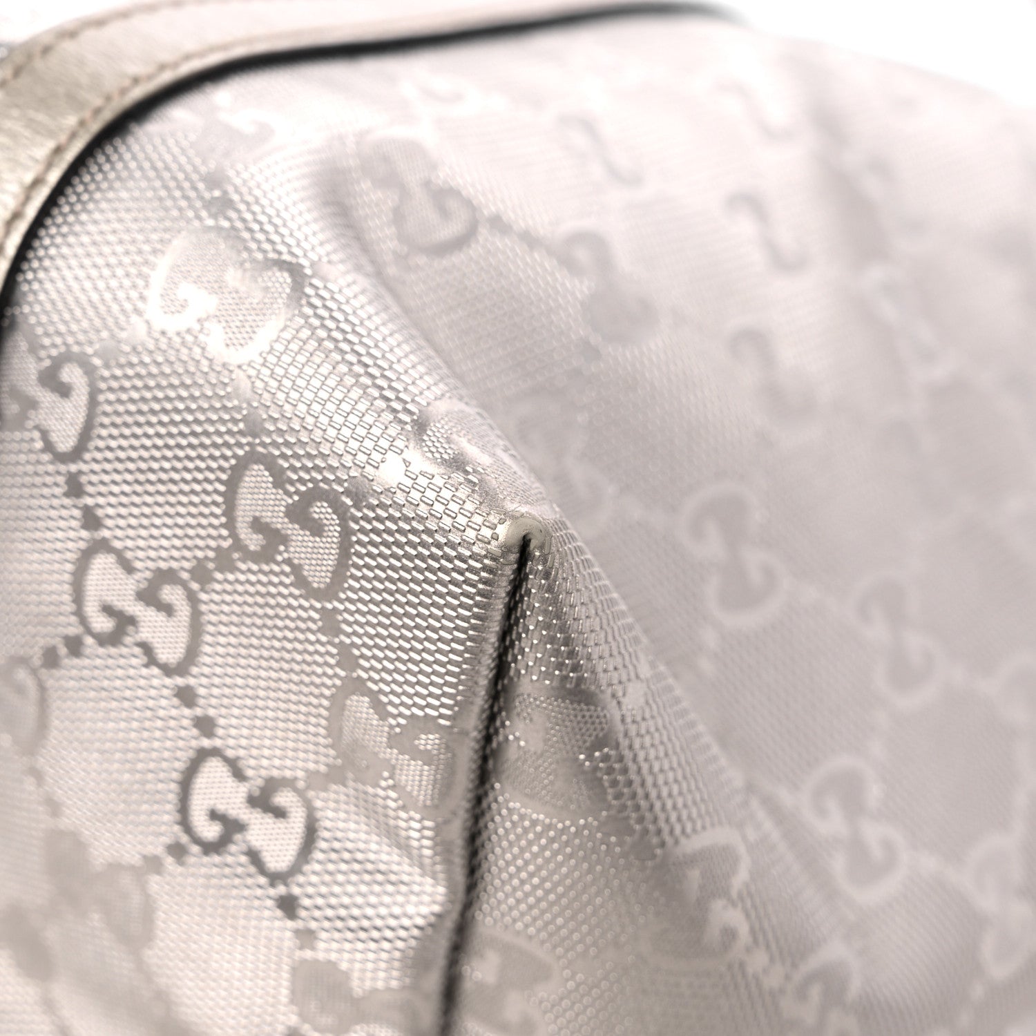 Gucci Imprime Monogram Medium Joy Tote Silver 8 of 12