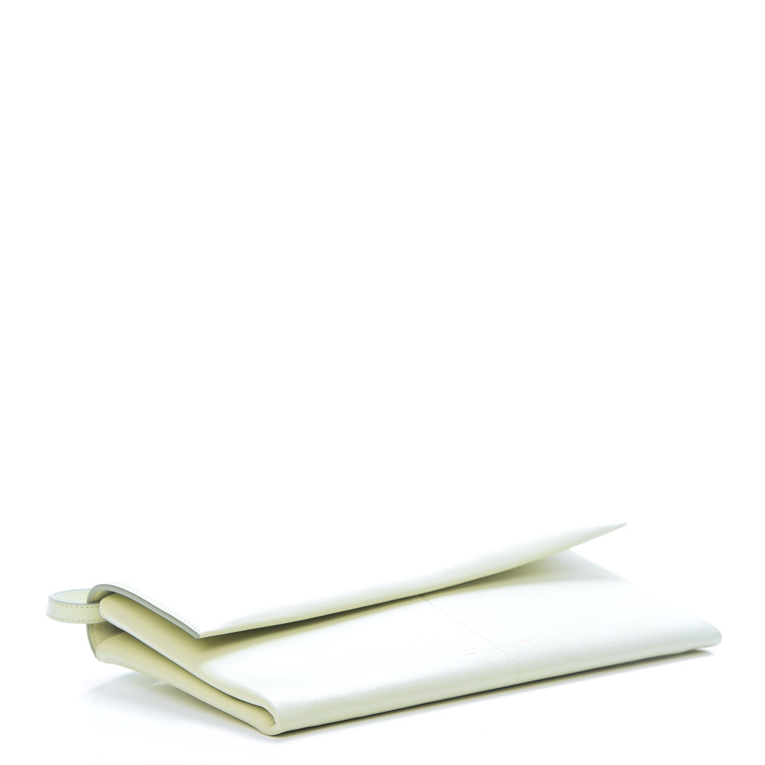 Celine Calfskin Folded Clutch With Strap Jade 4 of 12