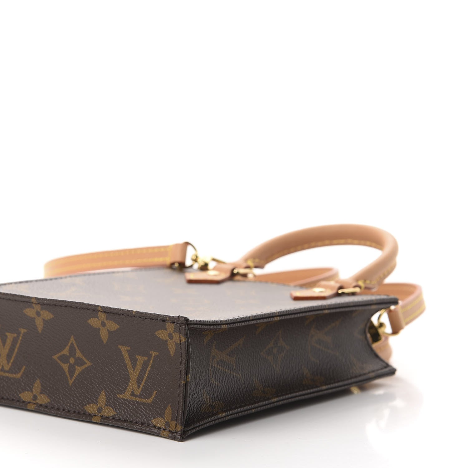Louis Vuitton Monogram Petit Sac Plat 9 of 10