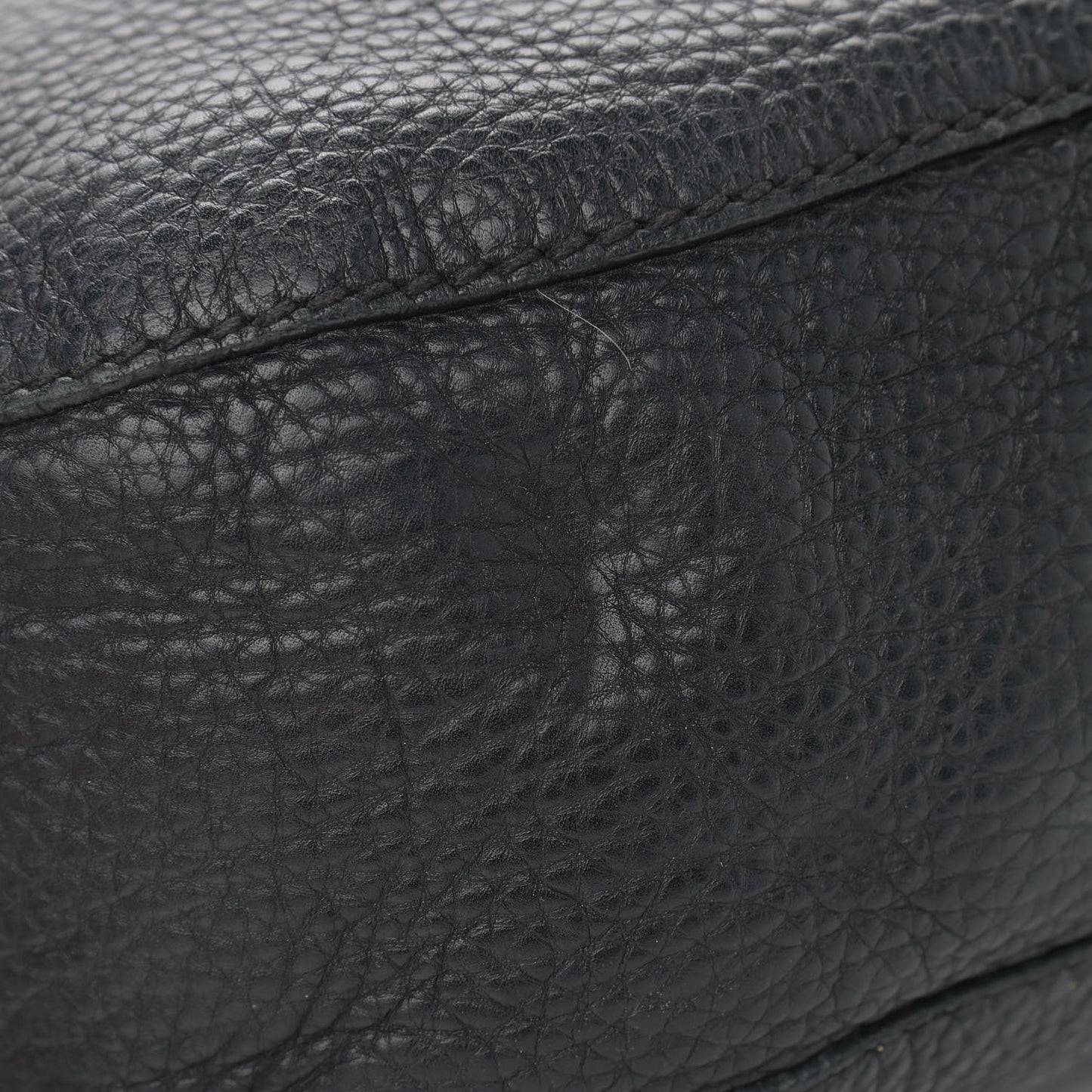 Calfskin Romano Selleria Hobo Black