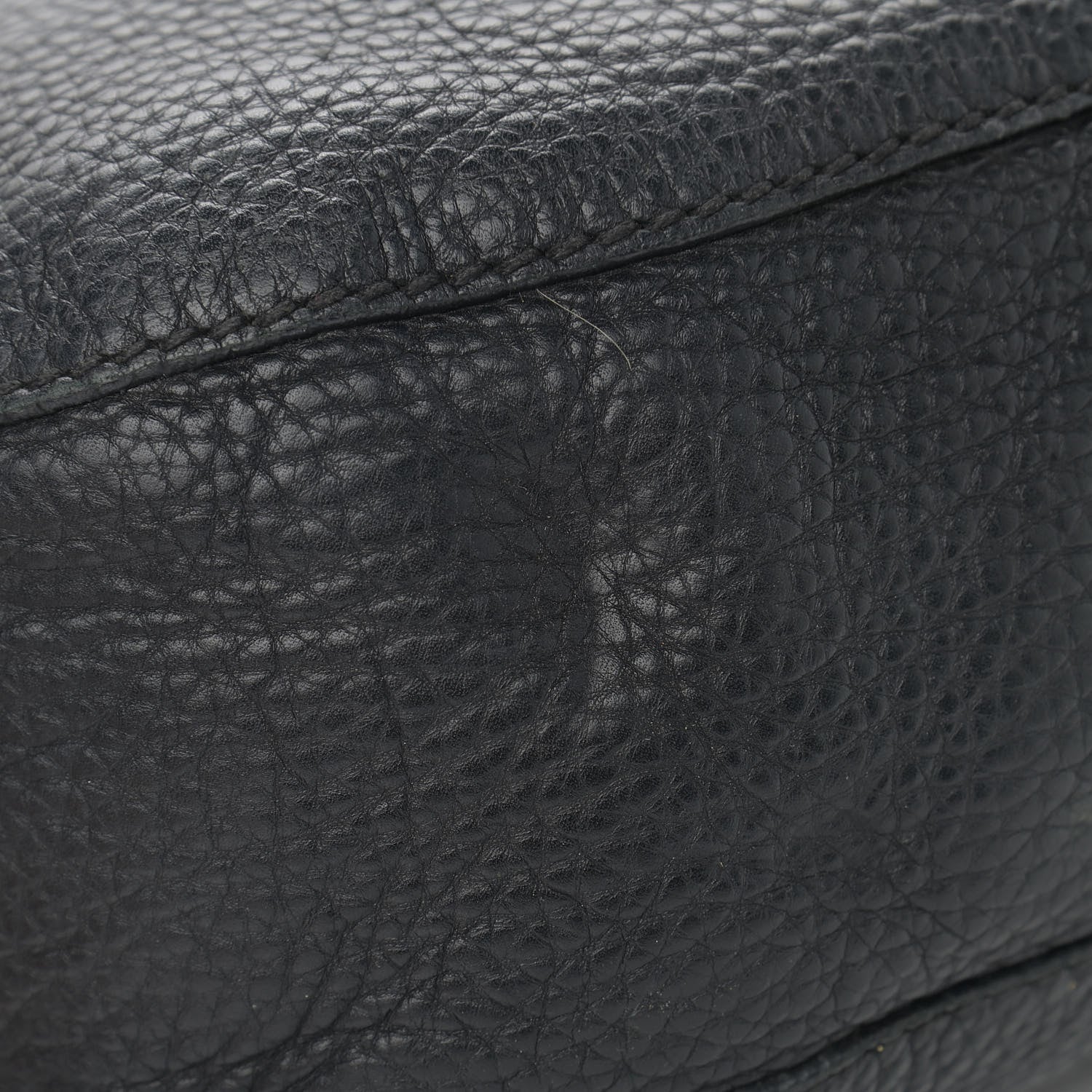 Fendi Calfskin Romano Selleria Hobo Black 11 of 15