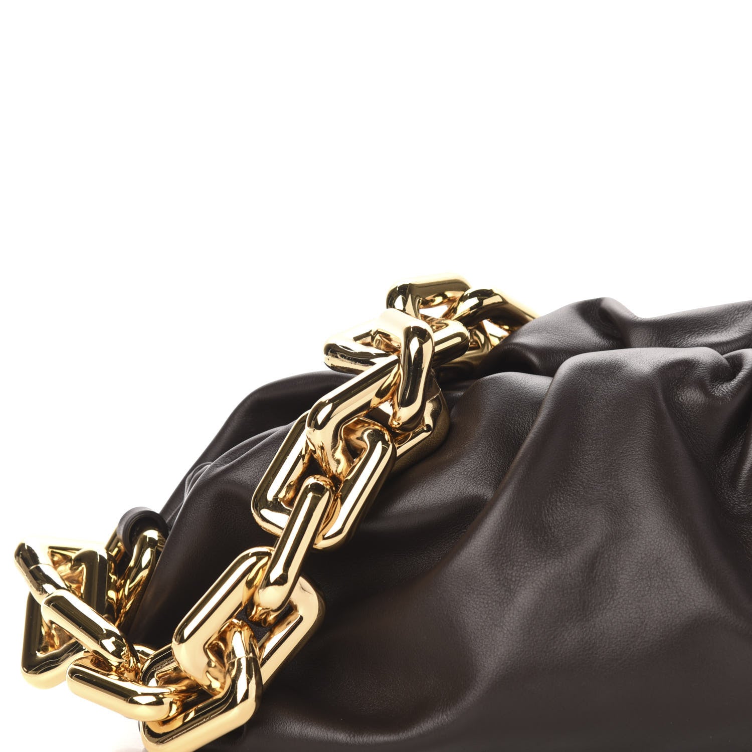 Bottega Veneta Calfskin The Pouch Chain Fondant 10 of 10