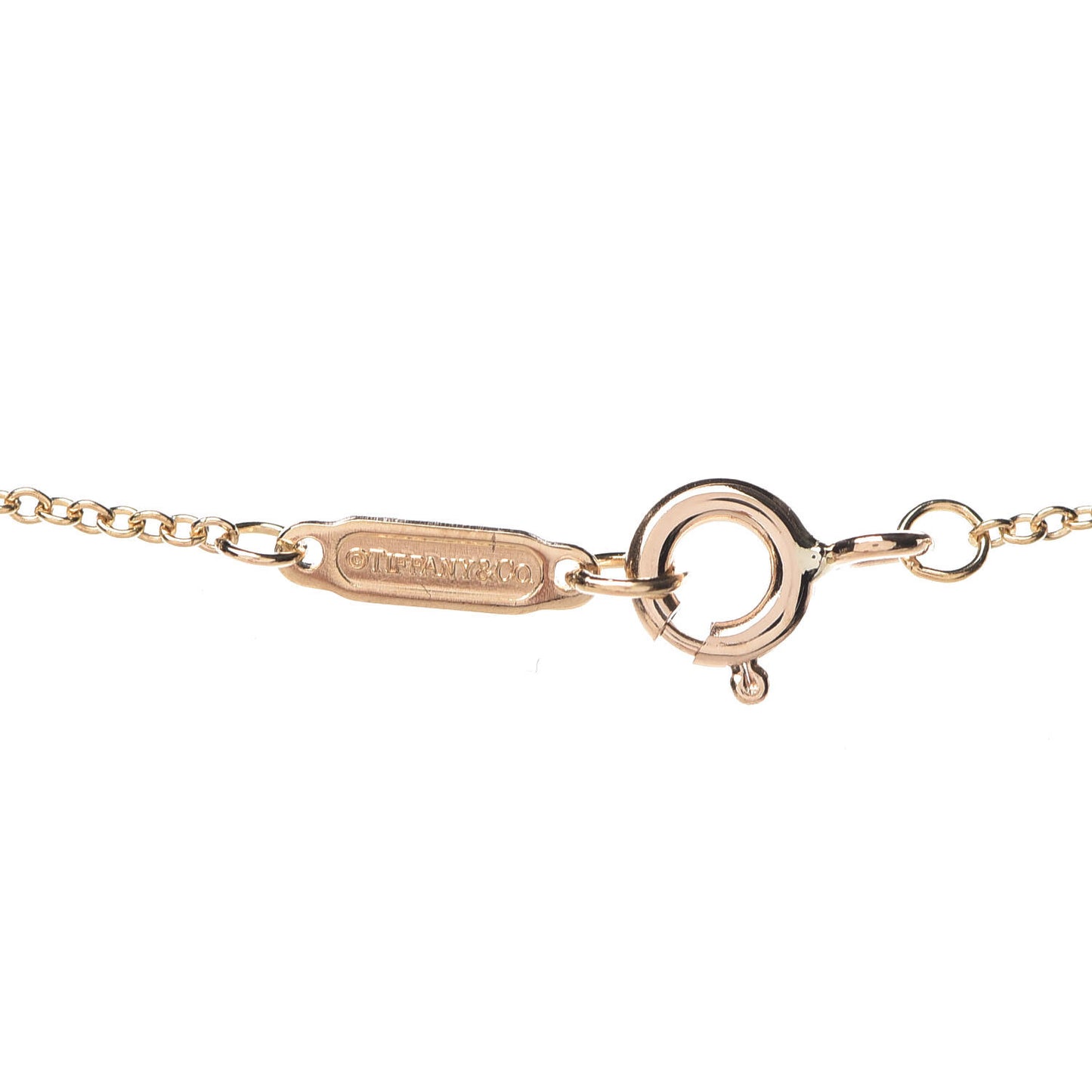 18K Yellow Gold Mini Heart Key Pendant Necklace
