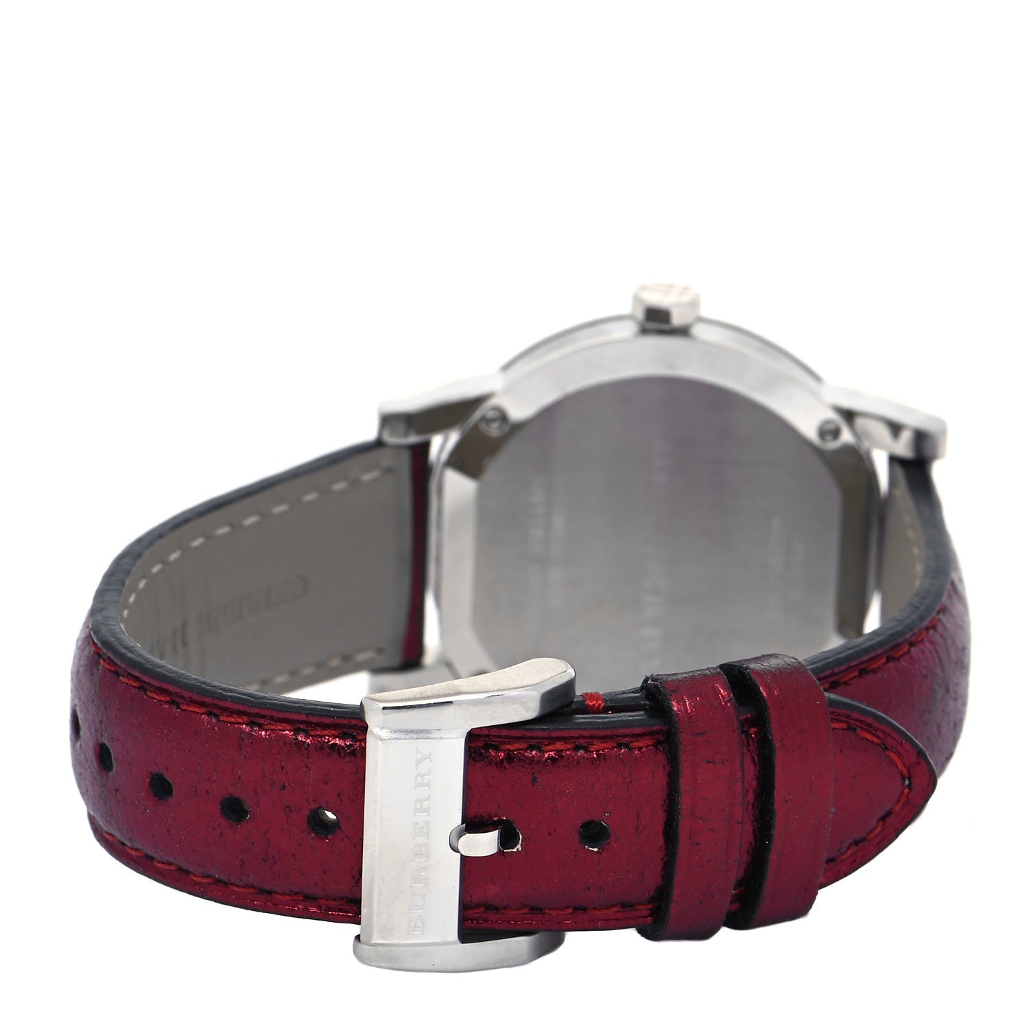 Burberry Stainless Steel Calfskin 34mm The City Quartz Watch BU9123 3 of 5
