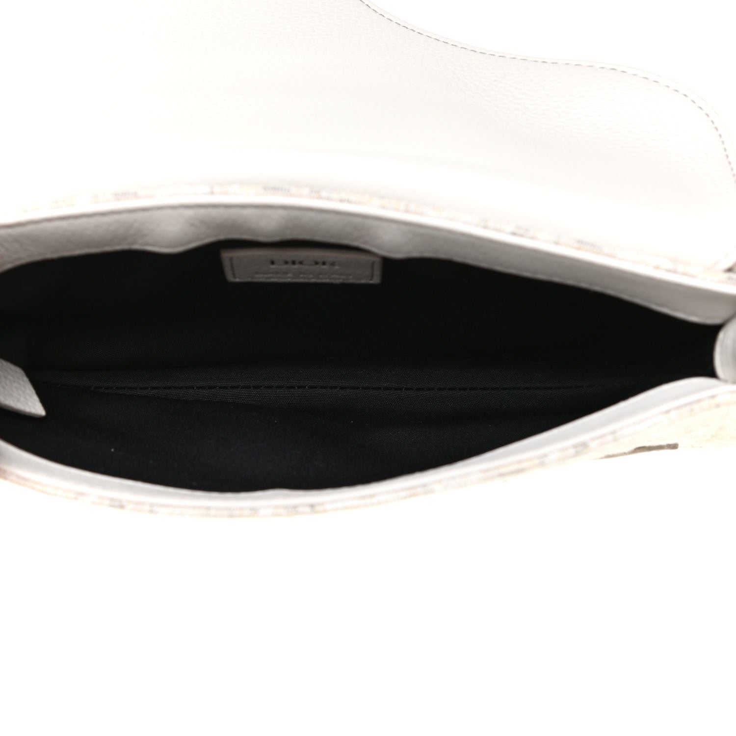 Christian Dior Oblique Saddle Messenger Pouch Beige 4 of 10