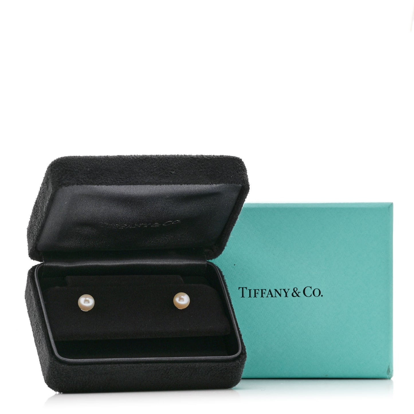 18K White Gold Akoya Pearl 6-6.5mm Signature Earrings