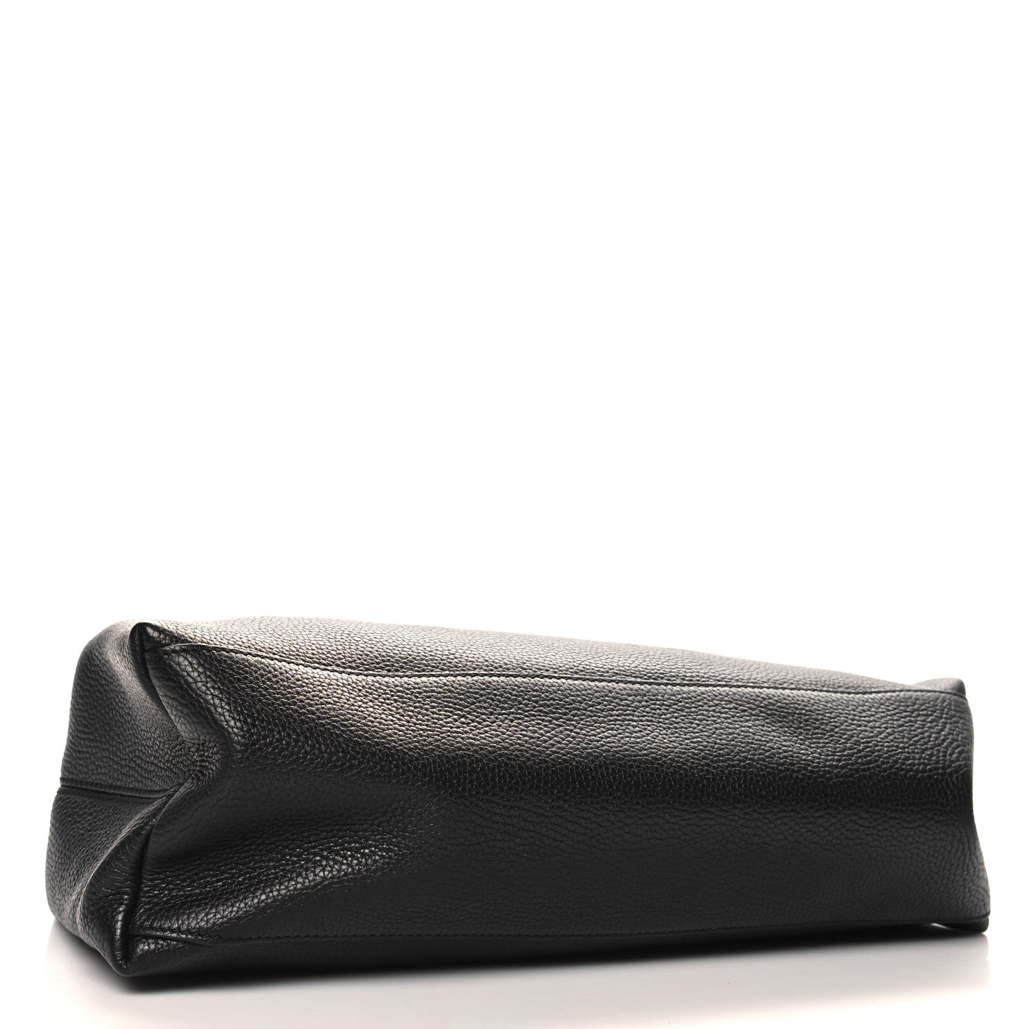Gucci Pebbled Calfskin Medium Soho Chain Shoulder Bag Black 4 of 10